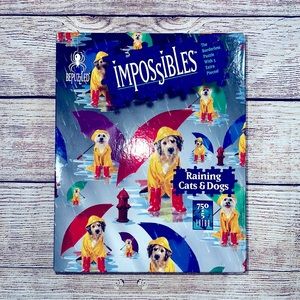 Impossibles Raining Cats and Dogs jigsaw puzzle